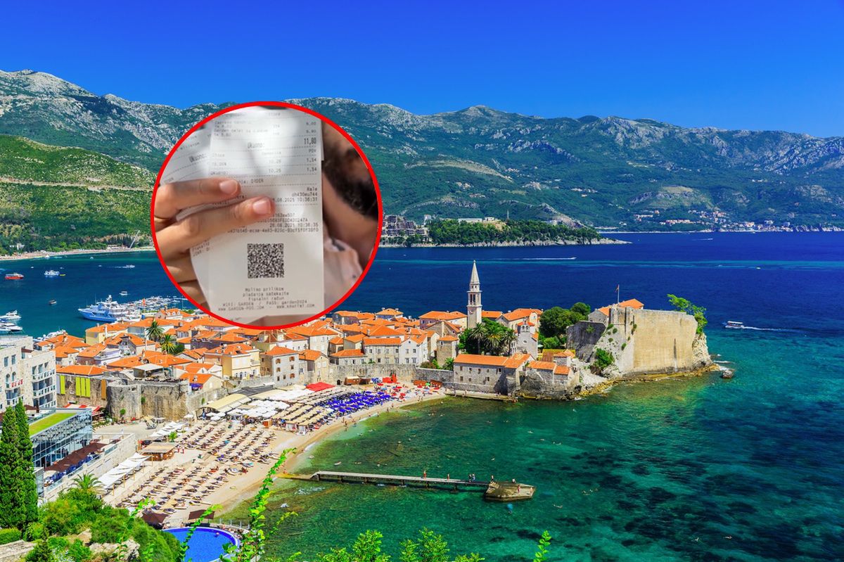 "Paragony grozy, edycja czarnogórska". Pokazał, ile kosztuje kawa, a ile śniadanie