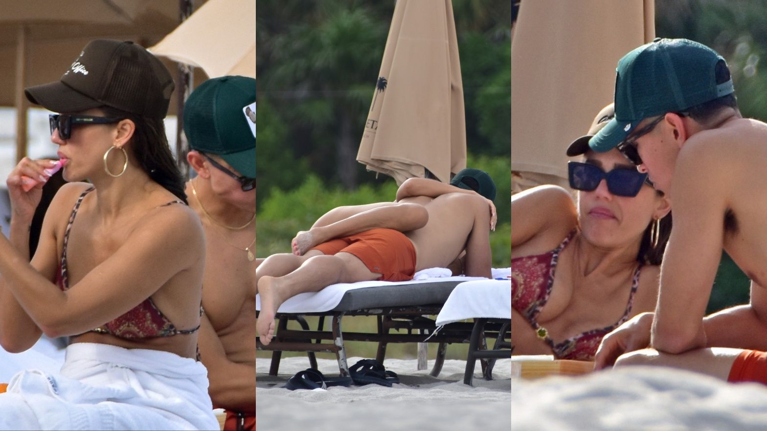 Jessica Alba w bikini z 11 lat młodszym aktorem