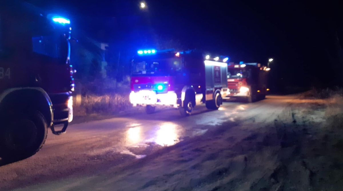 Kolejny tragiczny pożar domu jednorodzinnego.
