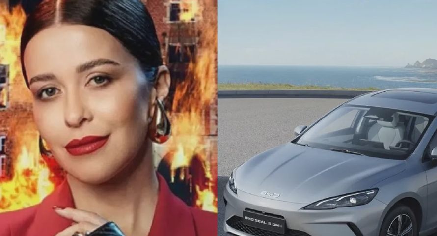 Malwina Wędzikowska w reklamie samochodów BYD