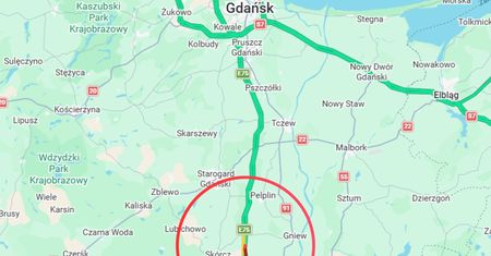 Wypadek na A1. Zablokowany pas w stronę Gdańska