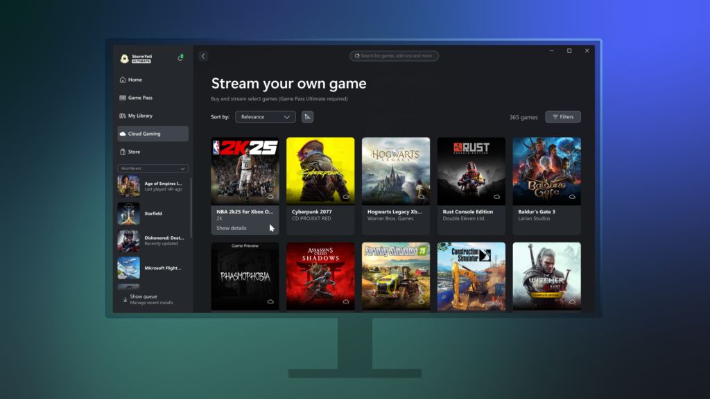 Gry z Xboksa na PC? Microsoft testuje nową funkcję
