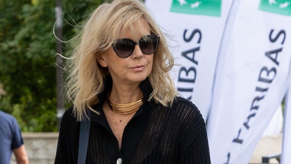 Grażyna Torbicka w modnej stylizacji