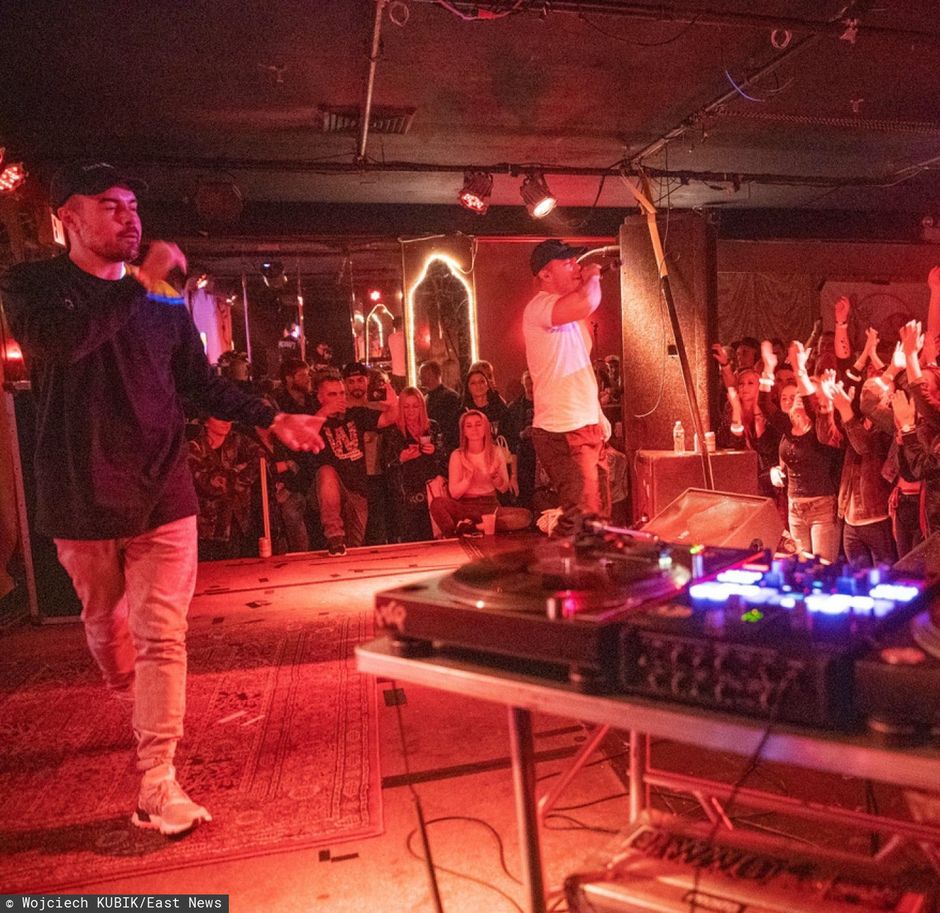 PRO8L3M, czyli Steez i Oskar, podczas koncertu w Nowym Jorku