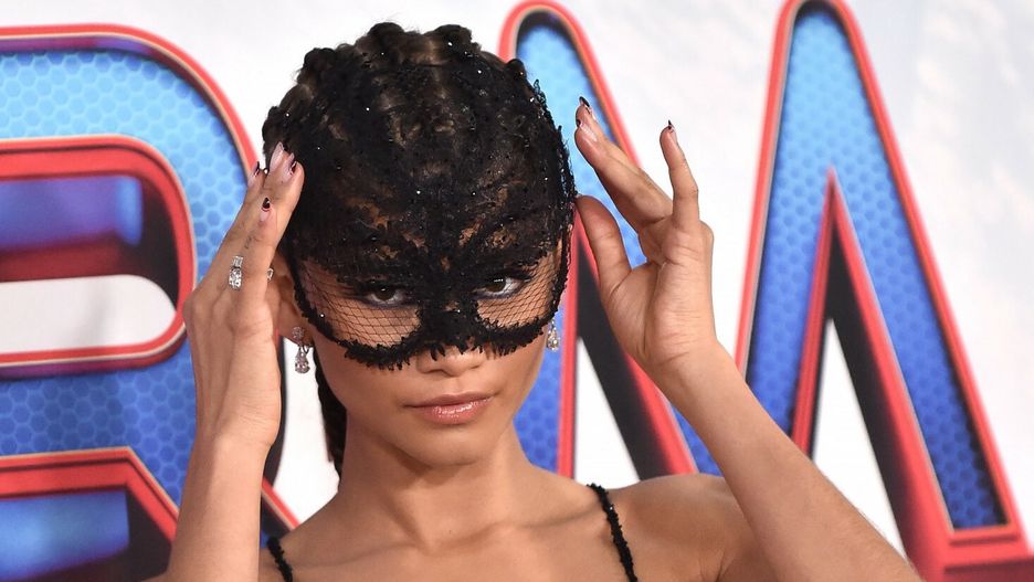 Zendaya na premierze filmu "Spider-Man: Bez drogi do domu"
