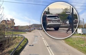 Tak się wyłamuje rogatki. Nie panikuj, jak pani z filmu