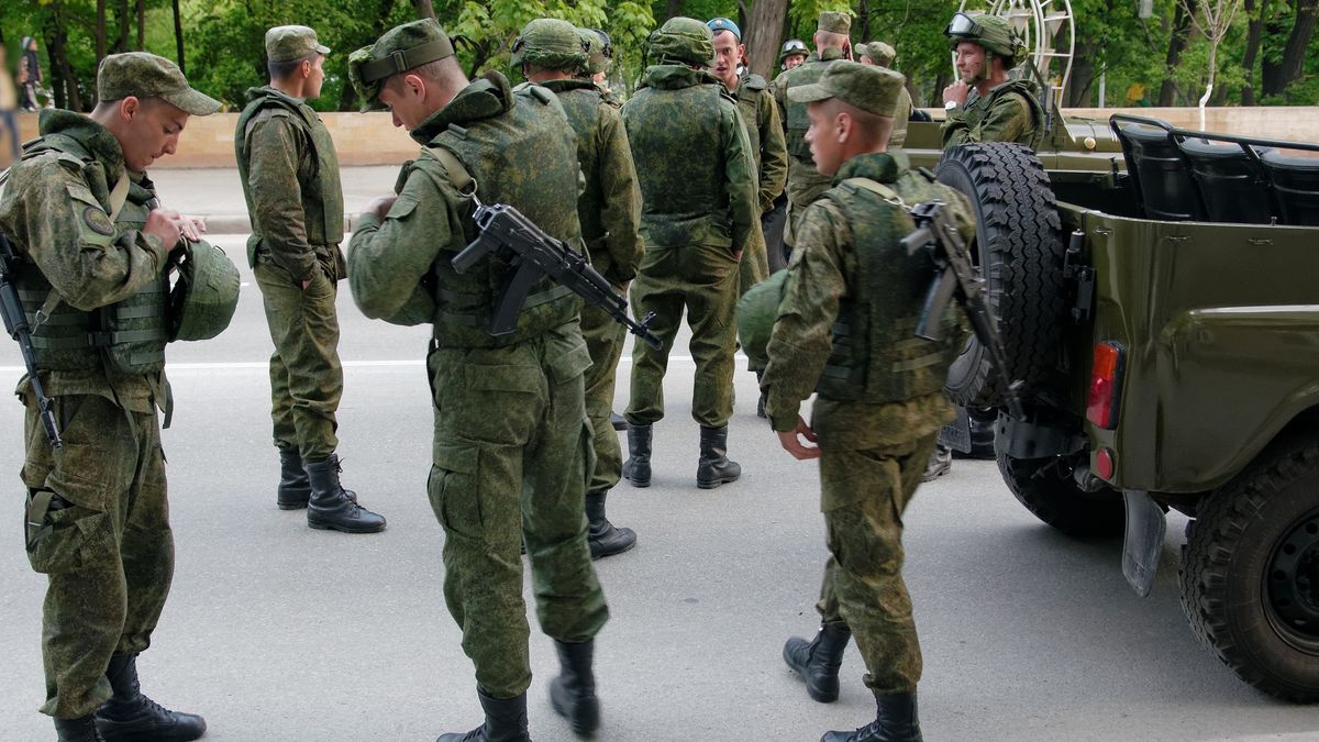 Rosyjscy żołnierze