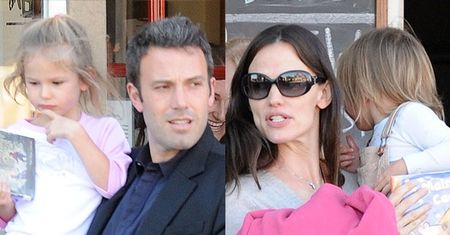 Ben Affleck z rodziną