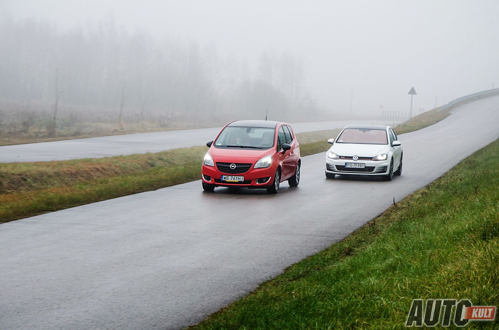 Opel Meriva i VW Golf GTI