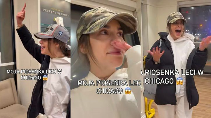 Blanka usłyszała swój hit w radiu w Chicago