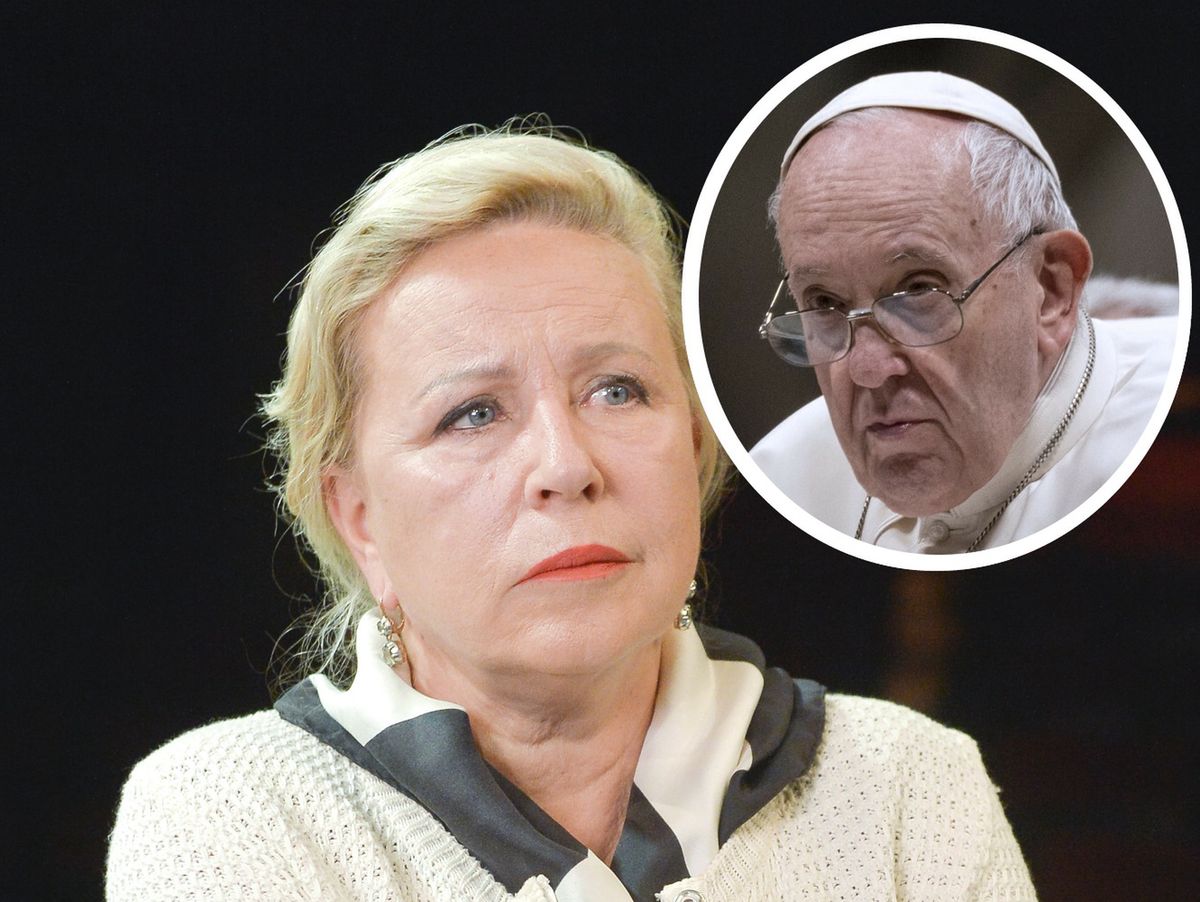 Krystyna Janda wystąpiła z Kościoła, ale lubiła Franciszka