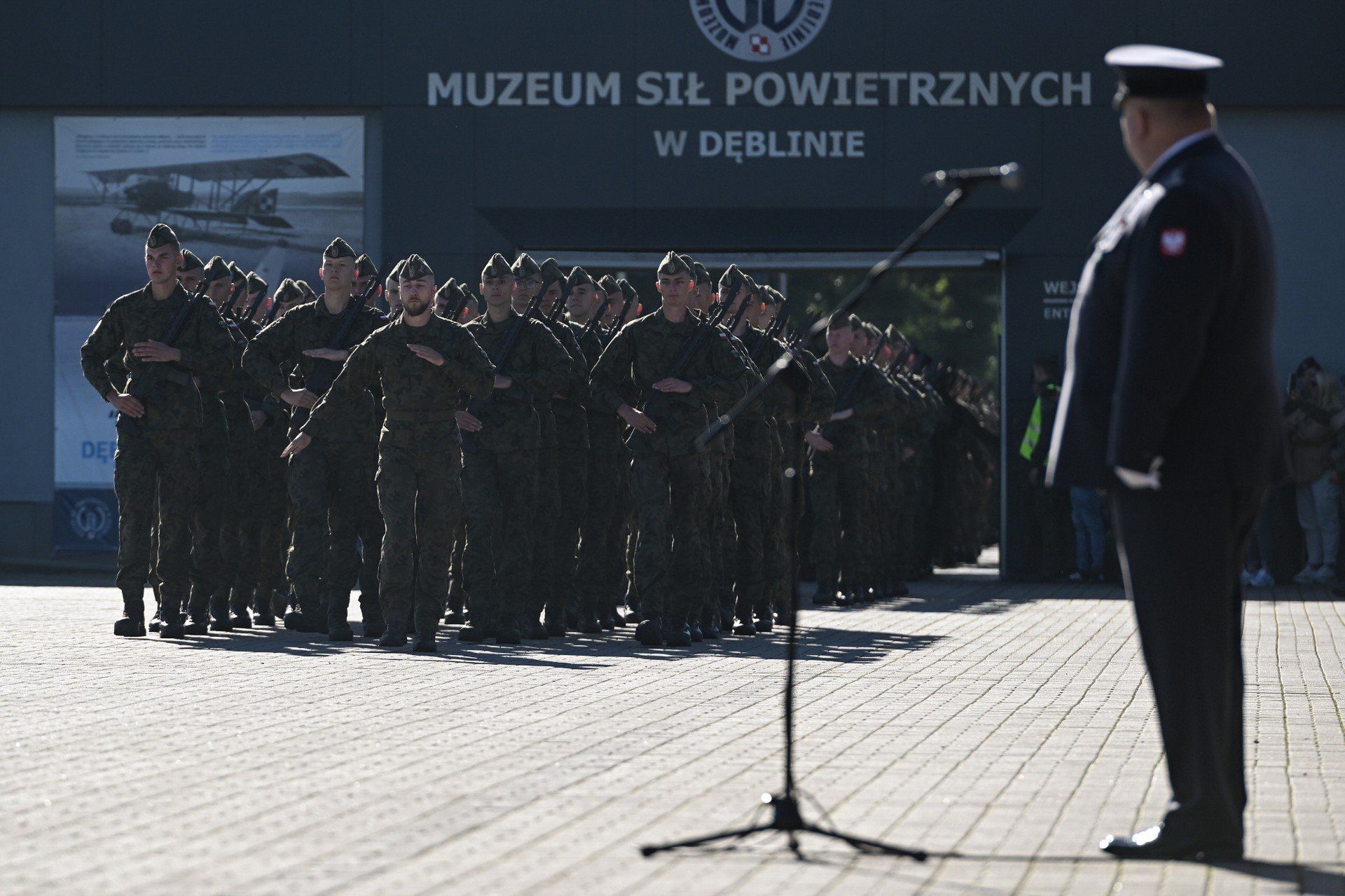 przysięga wojskowa w Szkole Orląt