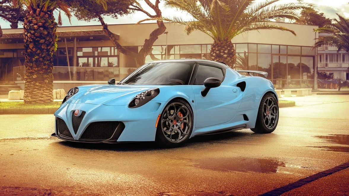 Alfa Romeo 4C wygląda dobrze w każdym lakierze.