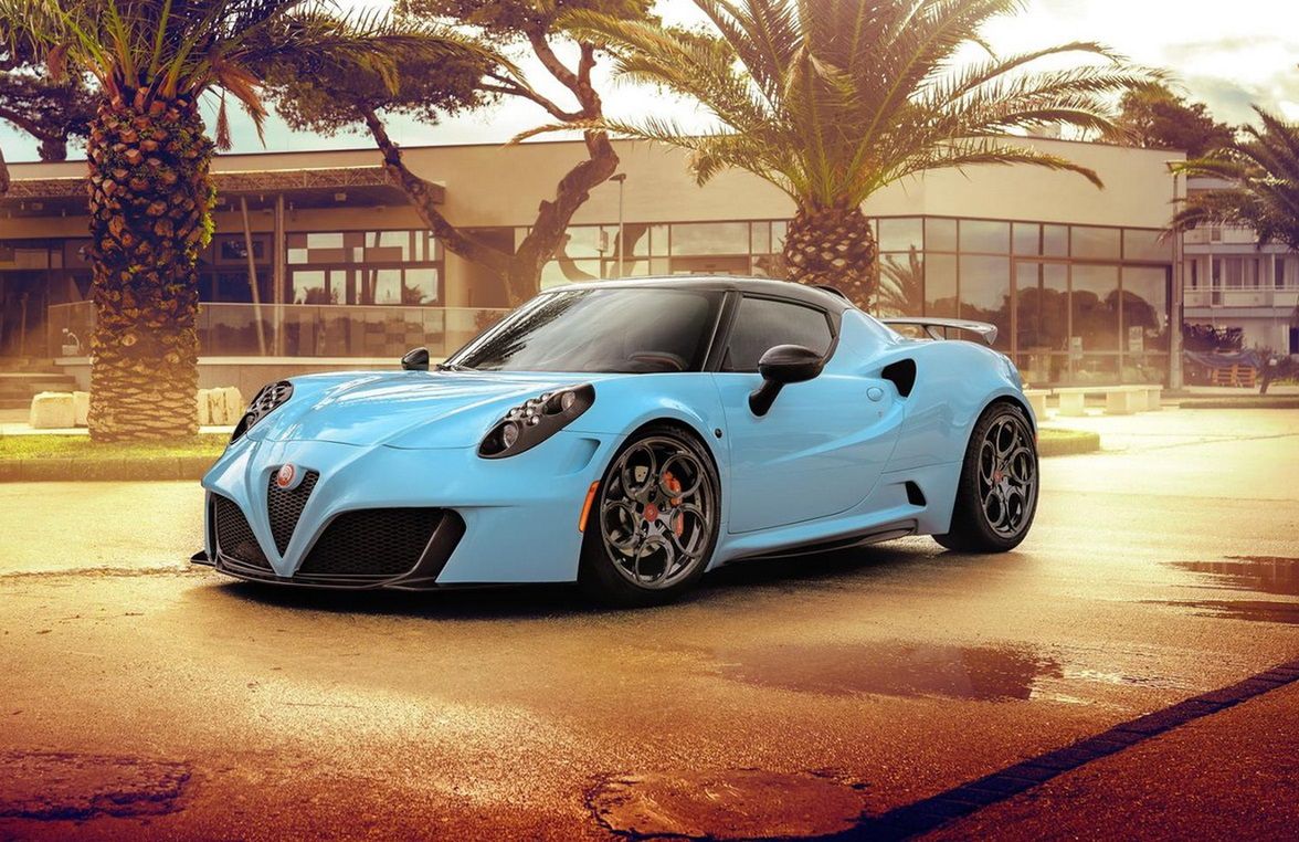 Alfa Romeo 4C wygląda dobrze w każdym lakierze.