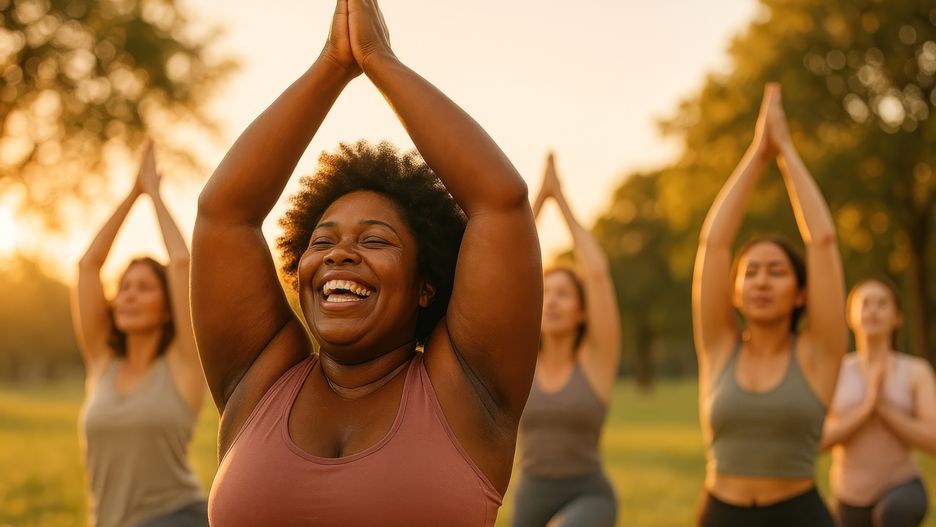 Joyful outdoor group yoga session
woman, yoga, background, black, joyful, person, outdoor, nature, sunset, happy, face, diverse, adult, laugh, setting, peaceful, clothing, fitness, human, photo, head, relaxed, athletic, outdoor yoga, community, exercise, wellness, healthy, female, angle, class, focus, group, image, soft, warm, participates, empowered, lifestyle, activity, captured, laughing, apparel, session, behind, sunlit, woman, yoga, background, black, joyful, person, outdoor, nature, sunset, happy, face, diverse, adult, laugh, setting, peaceful, clothing, fitness, human, photo, head, relaxed, athletic, outdoor yoga, community, exercise, wellness, healthy, female, angle, class, focus, group, image, soft, warm, participates, empowered, lifestyle, activity, captured, laughing, apparel, session, behind, sunlit