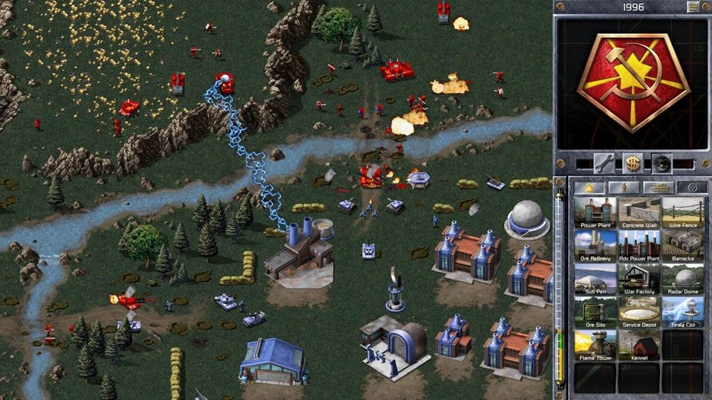 Command &amp; Conquered Remastered Collection screen