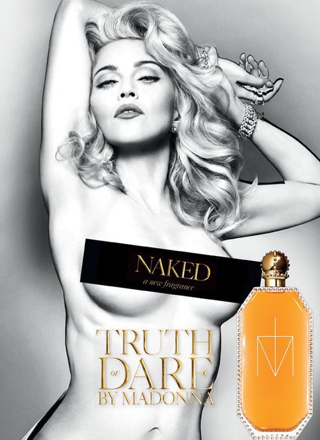 NAGA MADONNA w reklamie perfum! (FOTO)