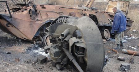 To się nazywa atak z zaskoczenia – ukraiński dron zaatakował rosyjski transporter BTR-82A