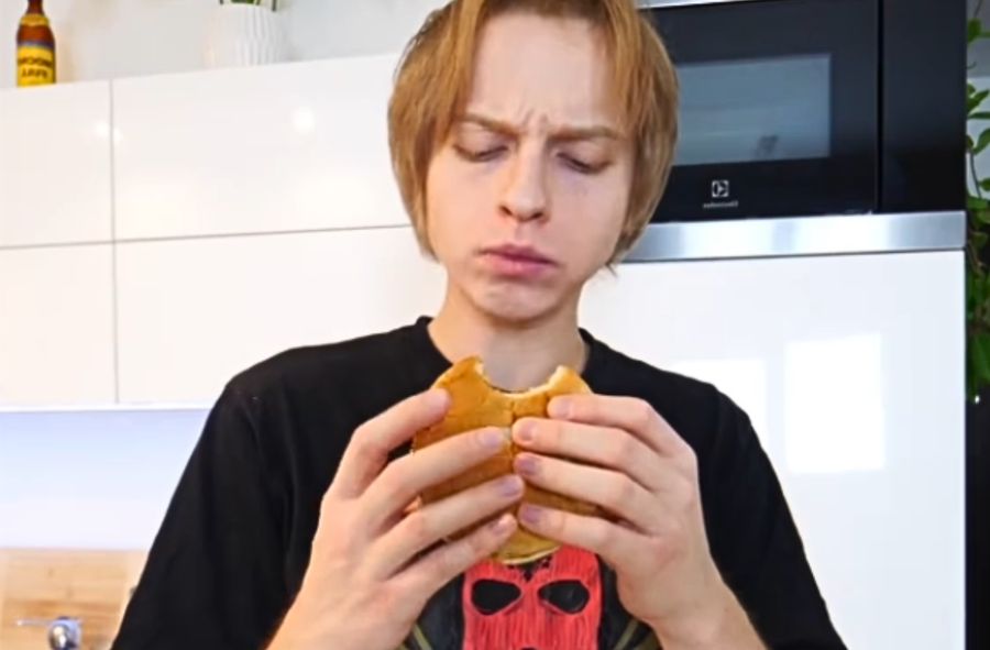 Burger Drwala po dwóch latach w zamrażarce