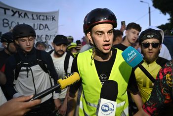 Łatwogang dojechał rowerem z Zakopanego do Gdańska. Znów zebrał miliony