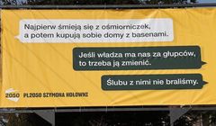 Szymon Hołownia na billboardach krytykuje PiS. „Jeśli władza ma nas za głupców, to trzeba ją zmienić”