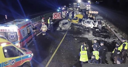 Ratował ludzi z karambolu. Teraz mówi o tragedii na S7