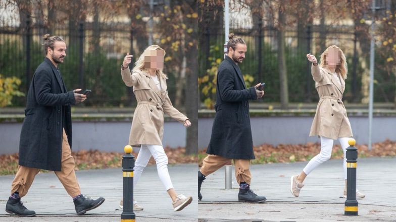 Piotr Stramowski z ukochaną