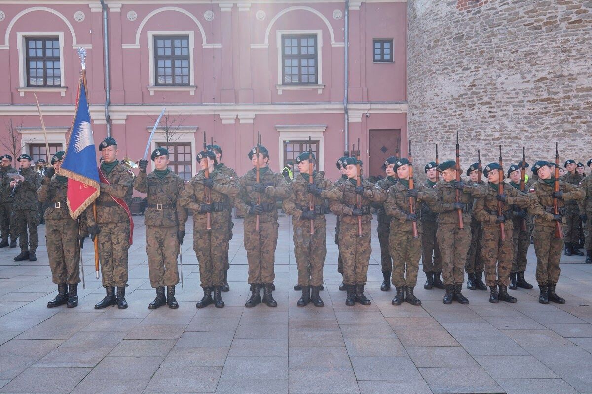 Ślubowanie kadetów klas mundurowych XIV LO Lublin