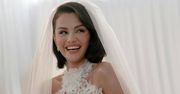 Selena Gomez miała aż trzy suknie ślubne. Prześwitująca kreacja była zaskoczeniem