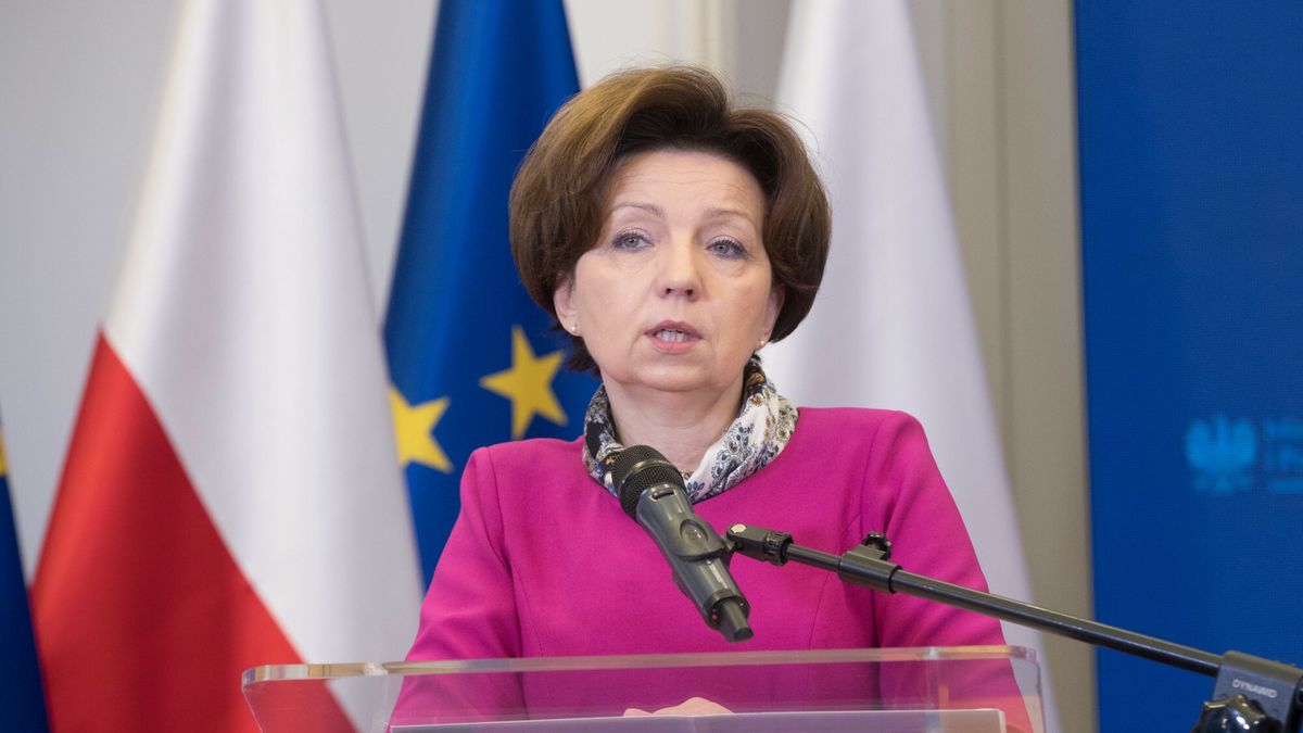 Briefing prasowy w Ministerstwie Rodziny i Polityki Spolecznej
21.03.2023  Warszawa. Briefing prasowy Minister Rodziny i Polityki Spolecznej  Marleny Malag i Sekretarza Stanu w Ministerstwie Rodziny i Polityki Spolecznej Stanislawa Szweda N/z Marlena Malagfot. Tomasz Jedrzejowski/REPORTER
Tomasz Jedrzejowski/REPORTER