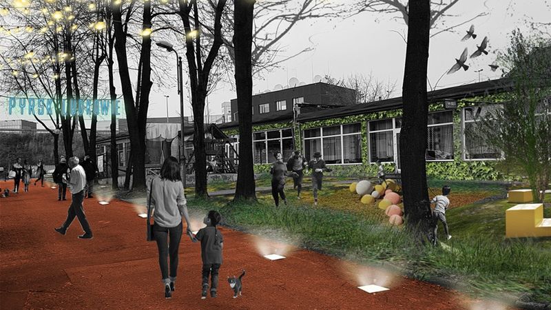 Ruda śląska. Modzi architekci przedstawili swoją wizję rewitalizacji Wirka.