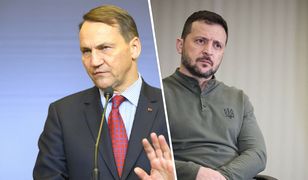 Sikorski o prośbie Zełenskiego. "Nie możemy jej spełnić"