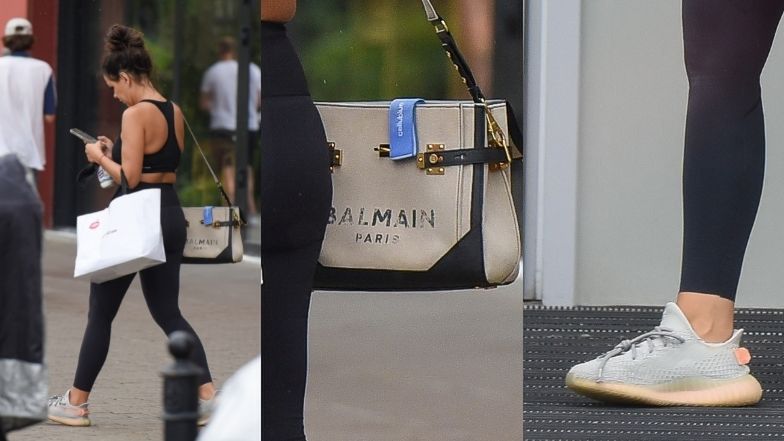 Sylwia Bomba wychodzi z treningu do "Tańca z gwiazdami"