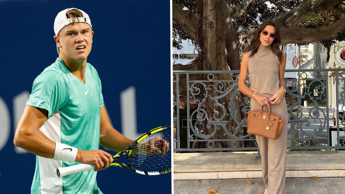 Na zdjęciu od lewej: Holger Rune i Caroline Donzella