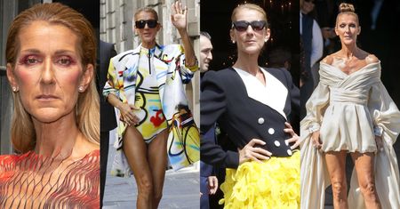 Szczupła Celine Dion znowu szaleje na tygodniu mody! Wygląda jak "ikona" stylu? (ZDJĘCIA)