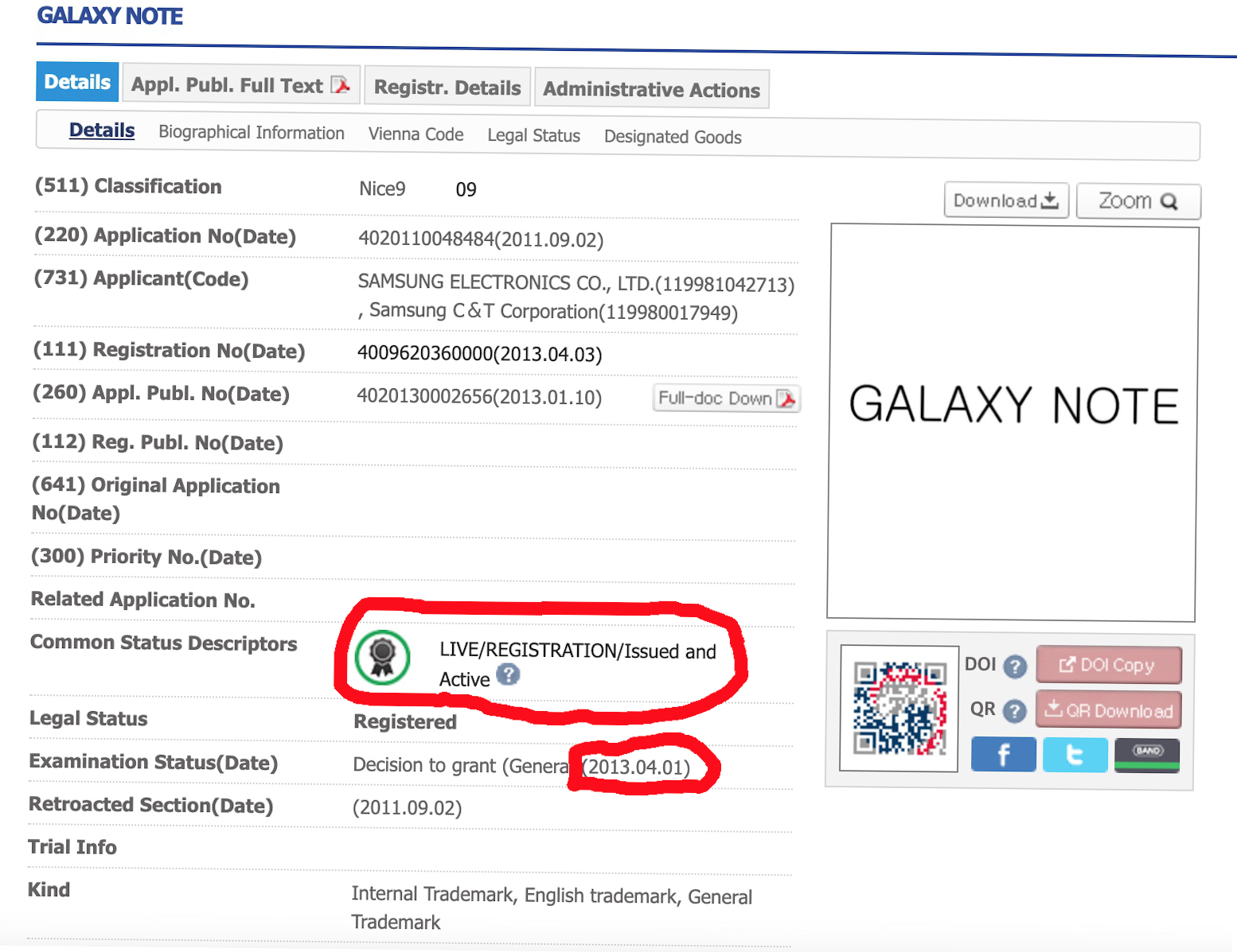 Nie, śmierć Samsunga Galaxy Note nie jest przesądzona. O co chodzi z tymi znakami towarowymi? 2