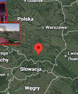 Małopolska: chmura dymu nad miastem. 100 strażaków w akcji