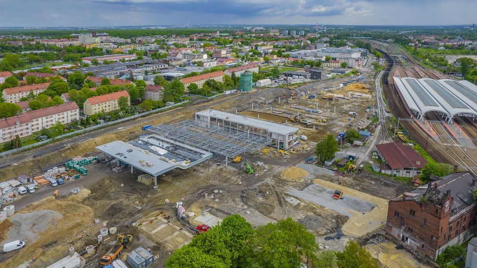 Gliwice. Budowa centrum przesiadkowego wymusiła kolejne zmiany w ruchu.