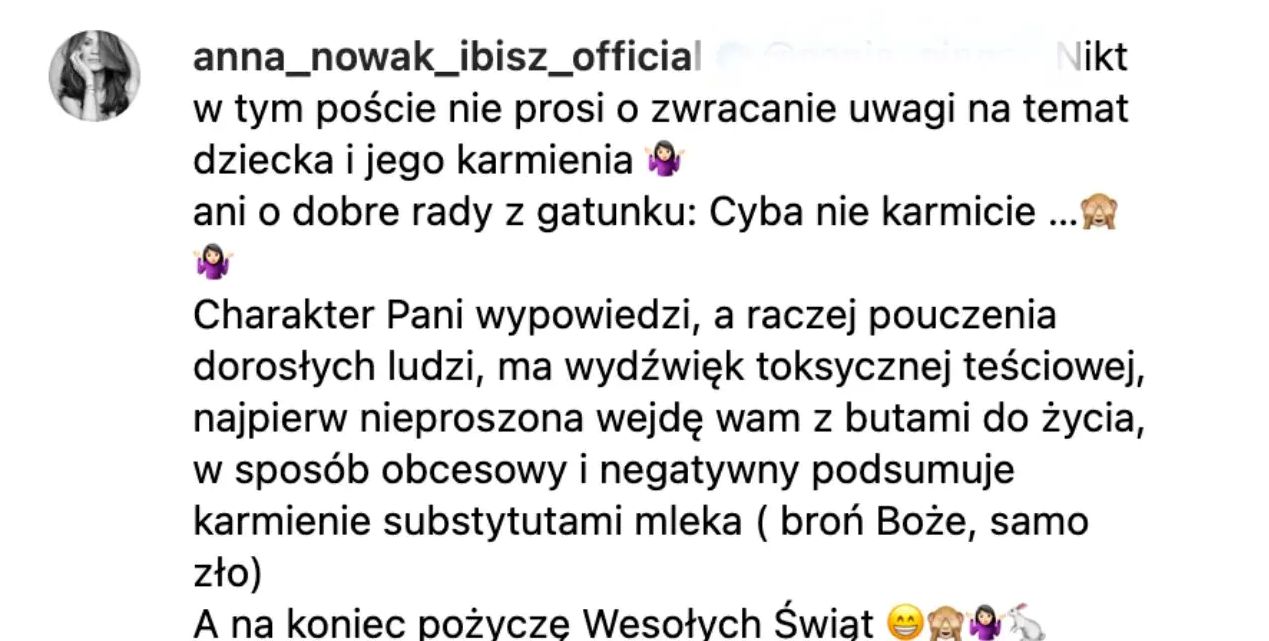 Anna Nowak-Ibisz broni Krzysztofa Ibisza