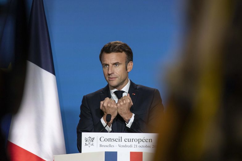 Macron zapowiada: pomożemy przetrwać Ukrainie zimę