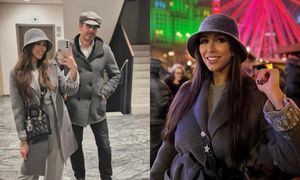 Paweł Deląg i jego młodsza o 20 lat ukochana ruszają na miasto w pasujących do siebie stylizacjach. Słodziaki? (FOTO)