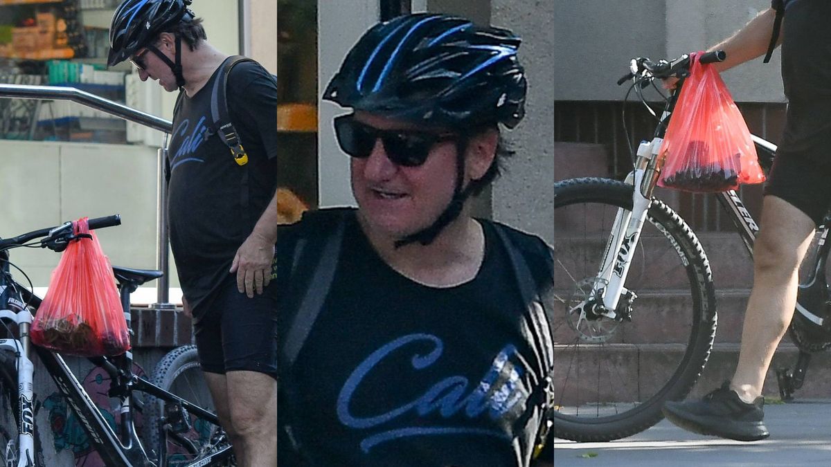 Robert Więckiewicz i jego kosztowny rower