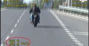 Amatorzy szybkiej jazdy w oku wideorejestratora. Przesadził nie tylko motocyklista
