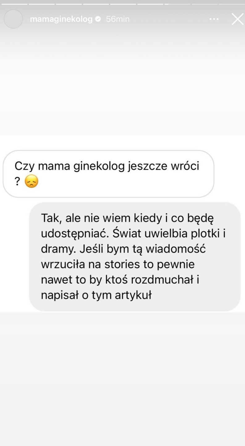 Mama Ginekolog żali się na skutki rozkręconej przez siebie afery