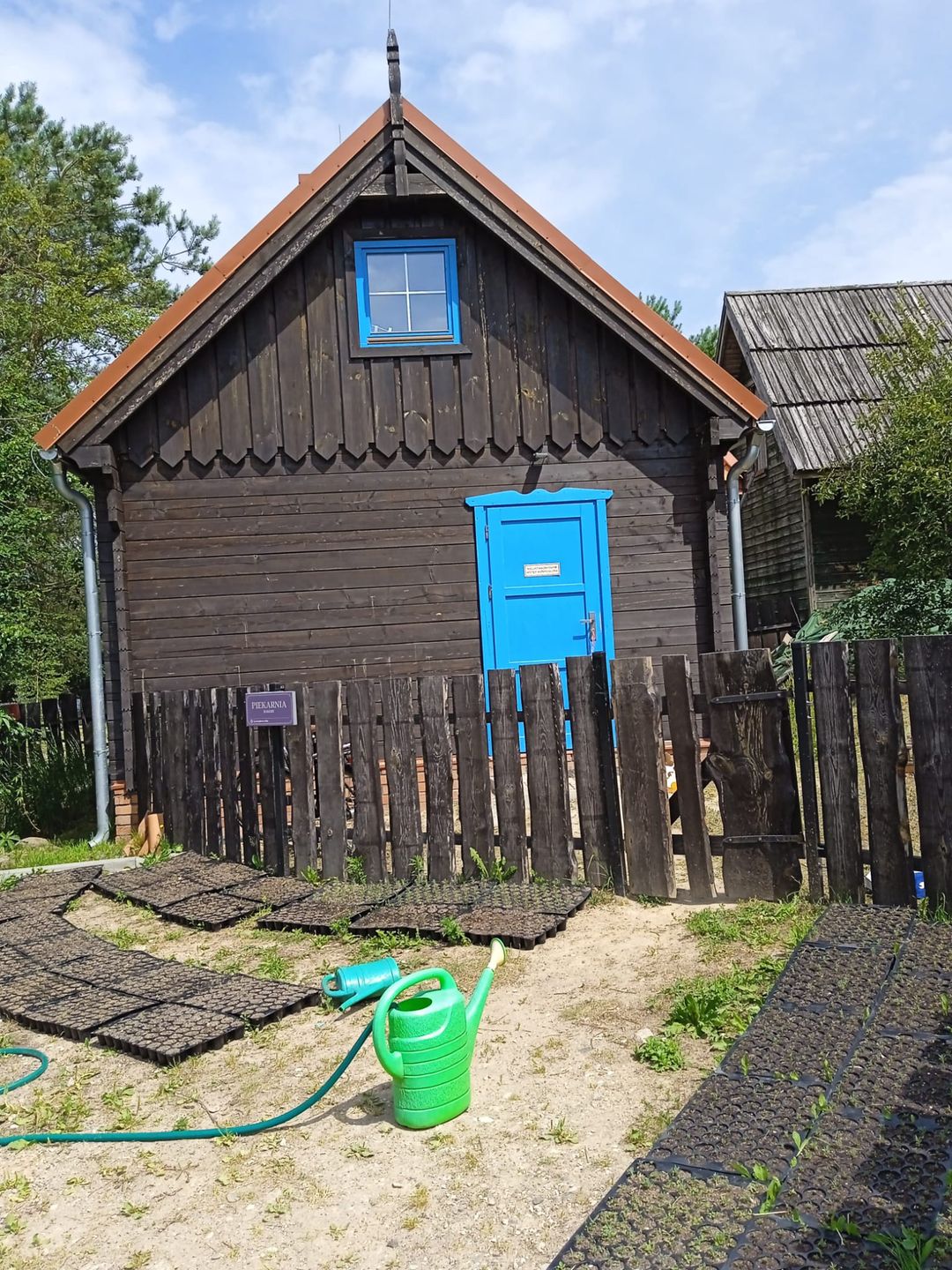 Na ternie Lawendowego Pola działa także agroturystyka - można tu zostac na noc