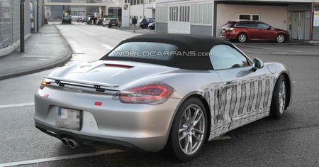 2012 Porsche Boxster przyłapane po raz kolejny