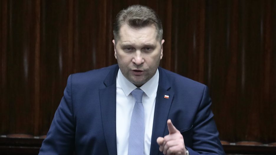 Przemysław Czarnek dziękuje za środowe głosowanie w Sejmie