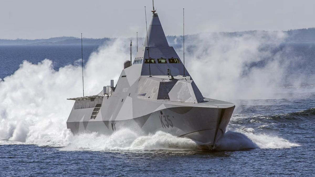 Szwedzka korweta Visby