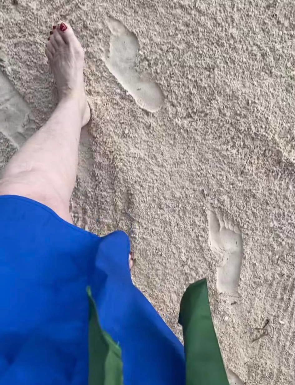 Grażyna Szapołowska na Zanzibarze