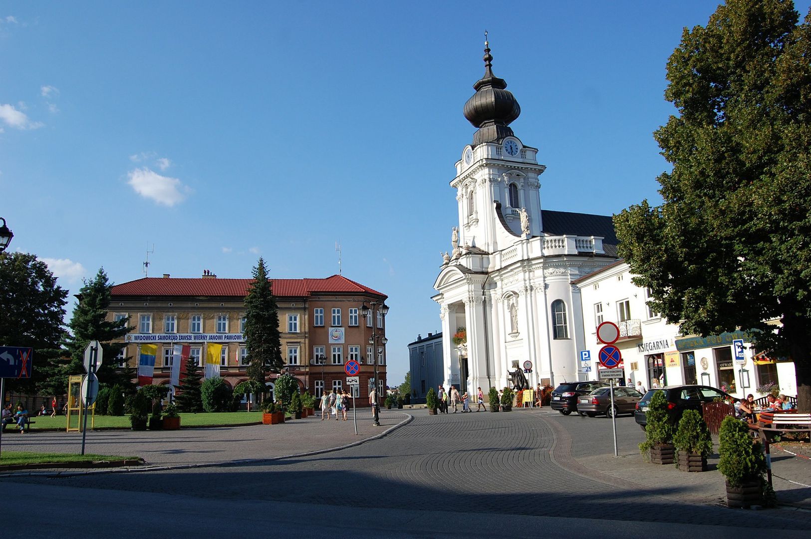 Wadowice. Podczas remontu ulicy Lwowskiej doszło do wypadku